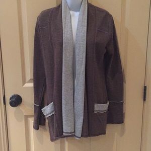 Pure Amici made in Peru cotton soft open cardigan